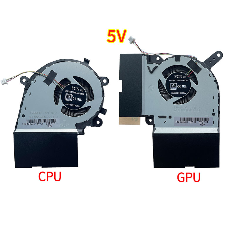 Gpu Cooler - Nieuwe Laptop Cpu Gpu Fan Voor