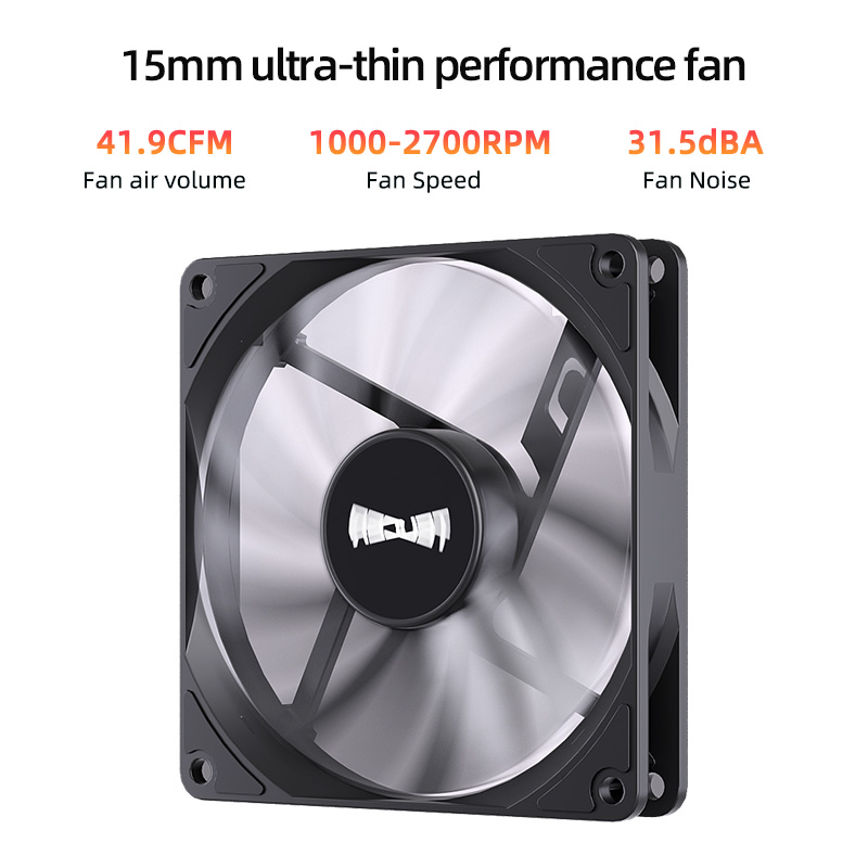 Teucer Hoogte 45 mm CPU-koeler - Cpu Cooler recensie en prijs
