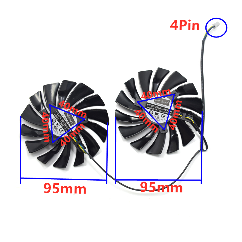 2 Stuks 95Mm PLD10010S12HH Vid - Cpu Fan recensie en prijs