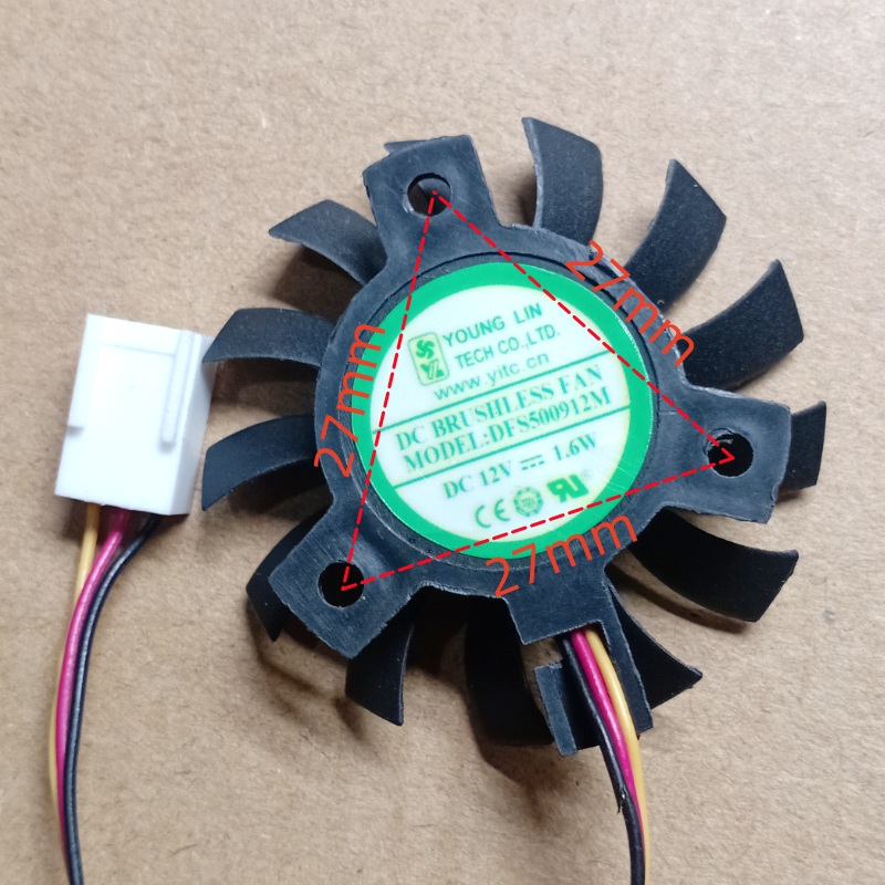 1PC Nieuw voor DFS500912L DFS5 - Cpu Fan recensie en prijs