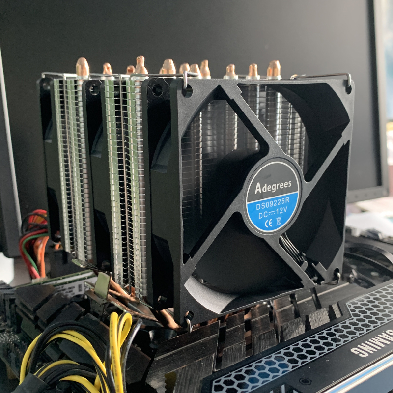6 Heatpipe CPU-luchtkoeler, 4- - Cpu Cooler recensie en prijs